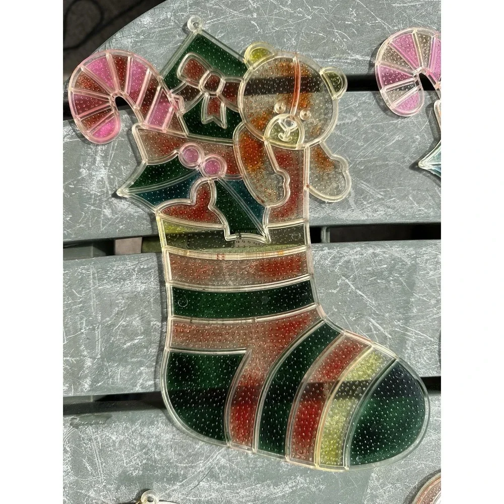VTG J.S.N.Y. Stainglass‎ Christmas 10